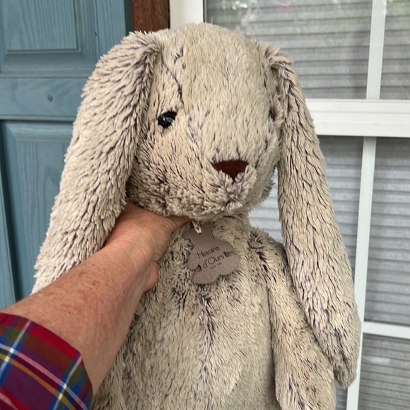 Historie d’Ours Paris Stuffed Lapin / Rabbit 70cm Beige - Picture 12 of 12